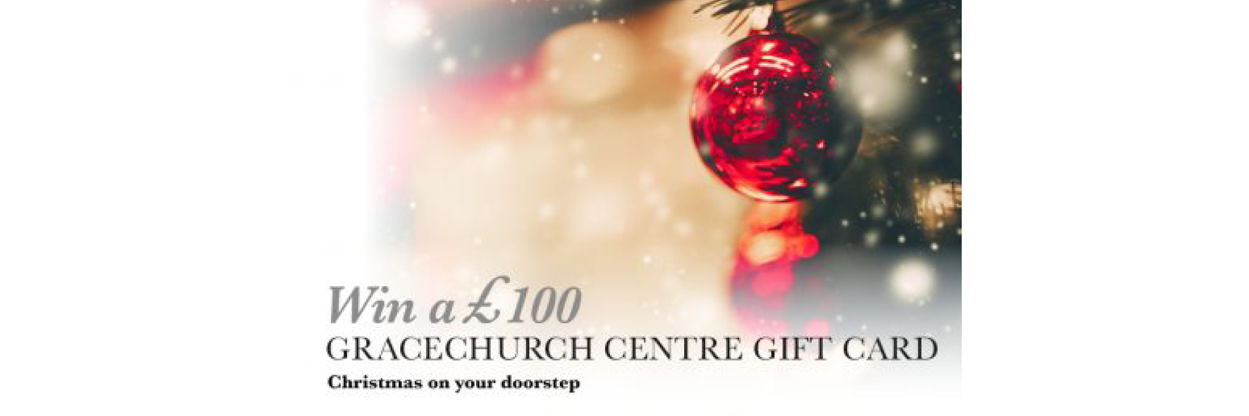 Win a £100 Gracechurch gift card