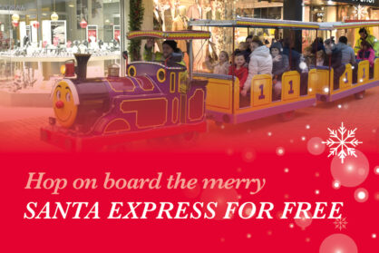 Hop on board the merry Santa Express for FREE