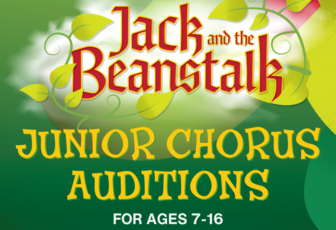 We’re holding auditions for ‘Jack and the Beanstalk’, Sutton Coldfield Town Hall’s 